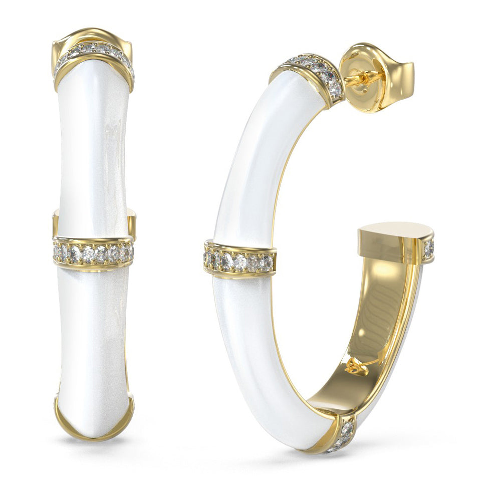 Guess Damenohrstecker JUBE05156JWYGWHTU